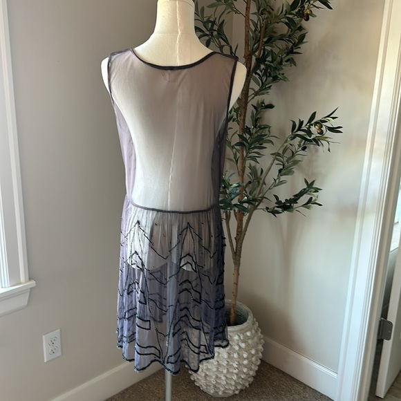 M - Free People | Dresses | Free People Embellished Slip Dress - Picture 3 of 4